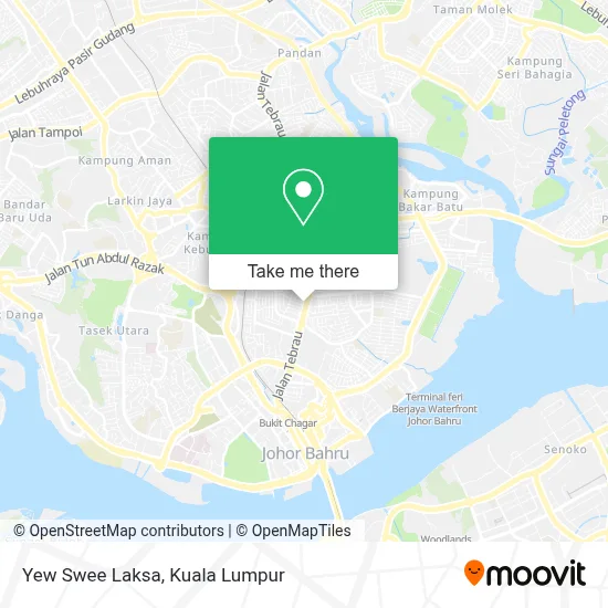 Yew Swee Laksa map