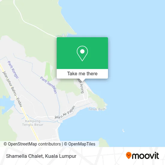 Shamella Chalet map