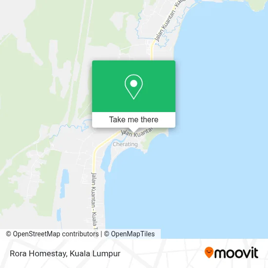 Rora Homestay map