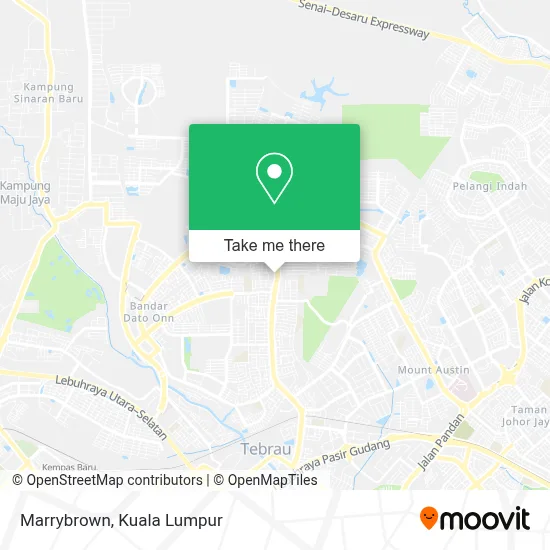 Marrybrown map