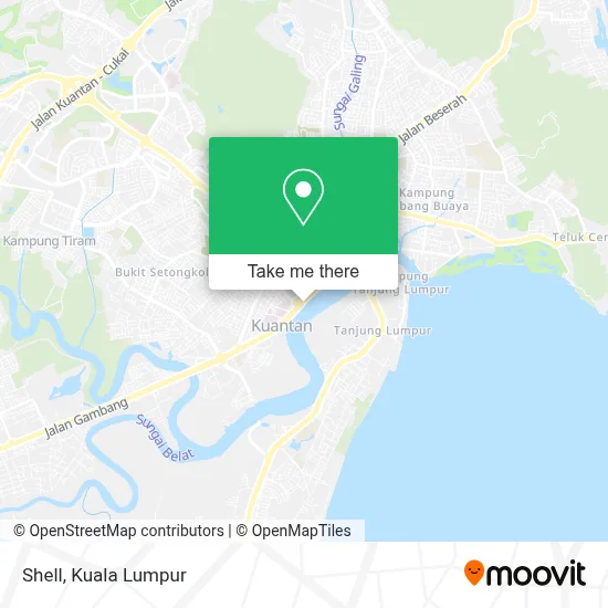 Shell map