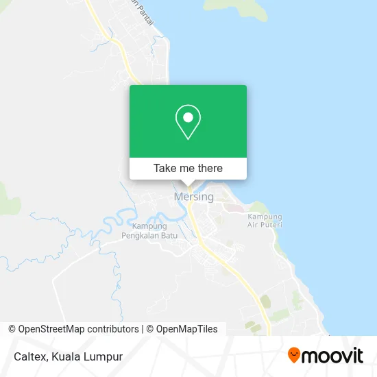 Caltex map