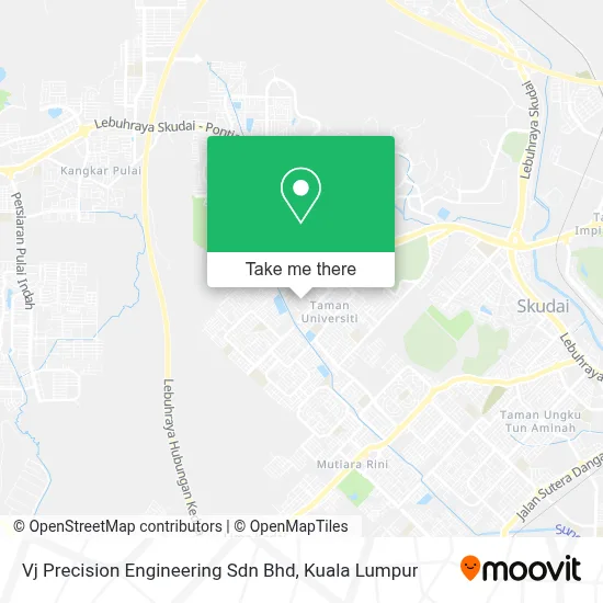 Vj Precision Engineering Sdn Bhd map