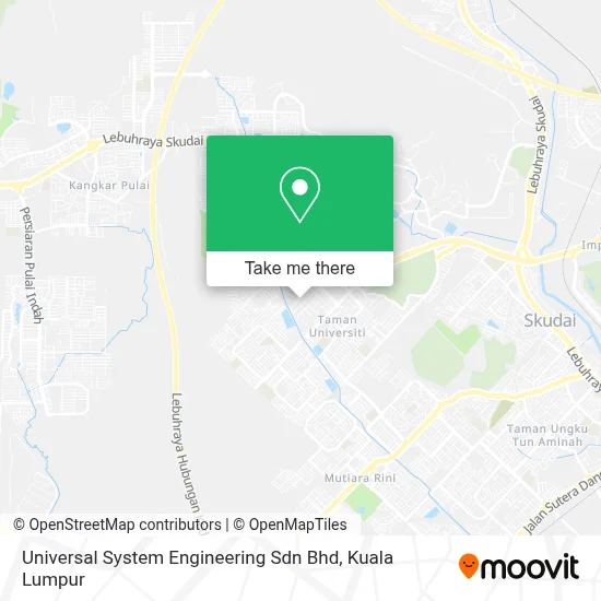 Universal System Engineering Sdn Bhd map