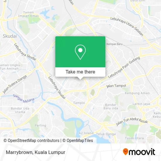 Marrybrown map