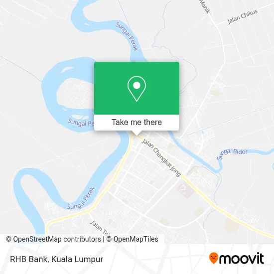 RHB Bank map