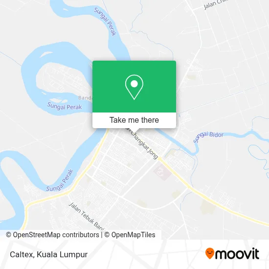 Caltex map