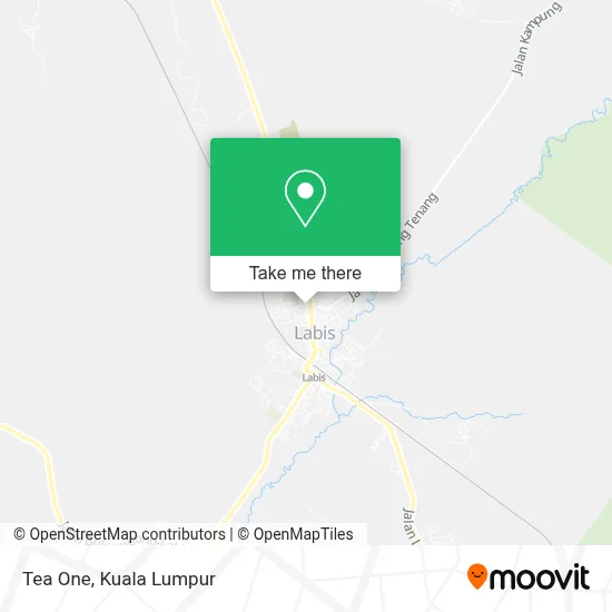 Tea One map