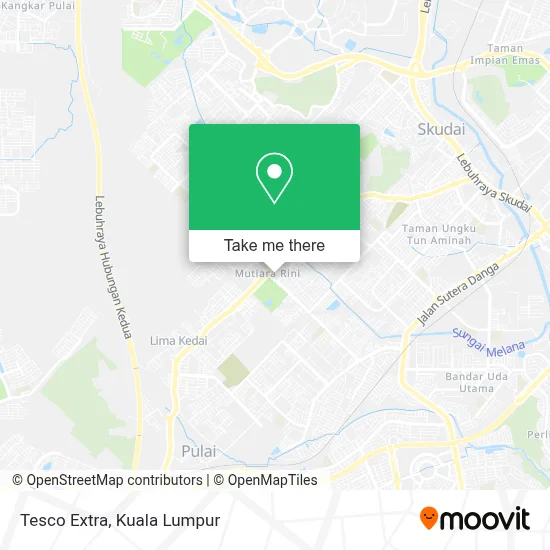 Tesco Extra map