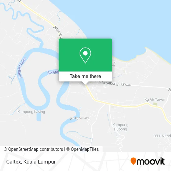 Caltex map