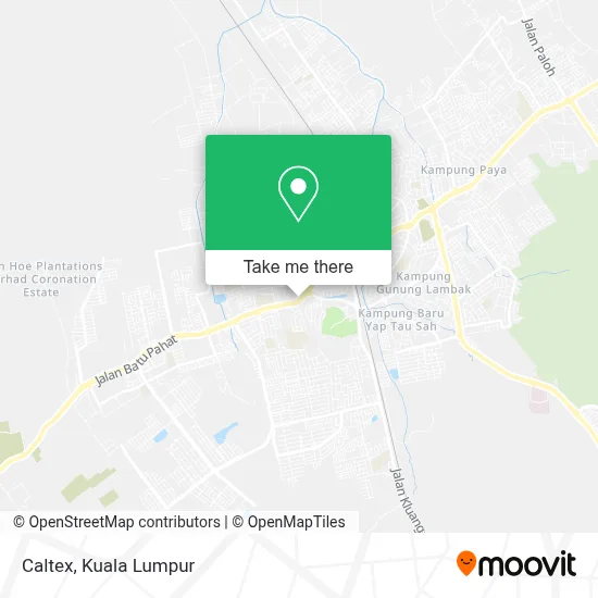 Caltex map