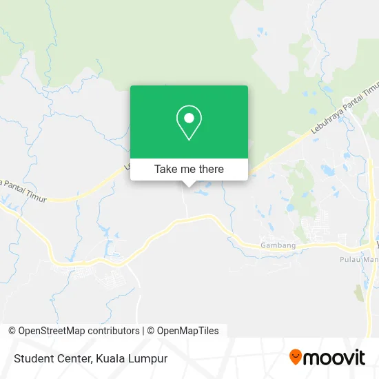 Student Center map