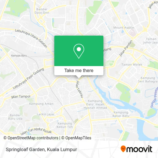 Springloaf Garden map