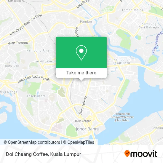 Doi Chaang Coffee map