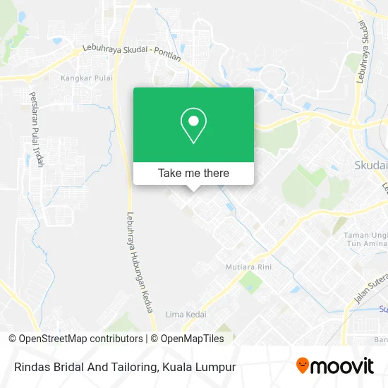 Rindas Bridal And Tailoring map