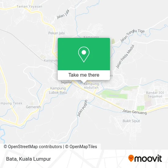 Bata map