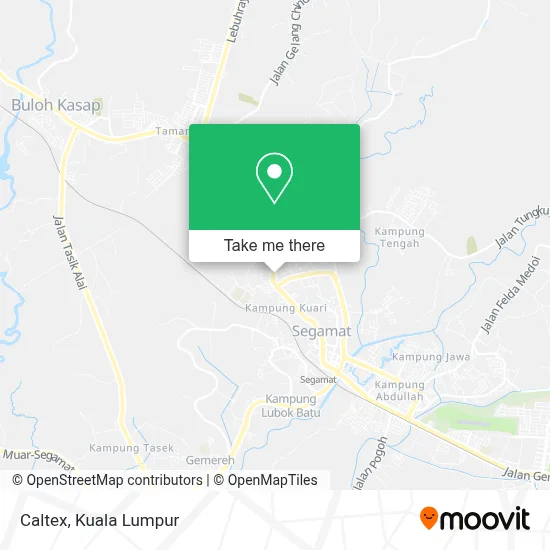 Caltex map