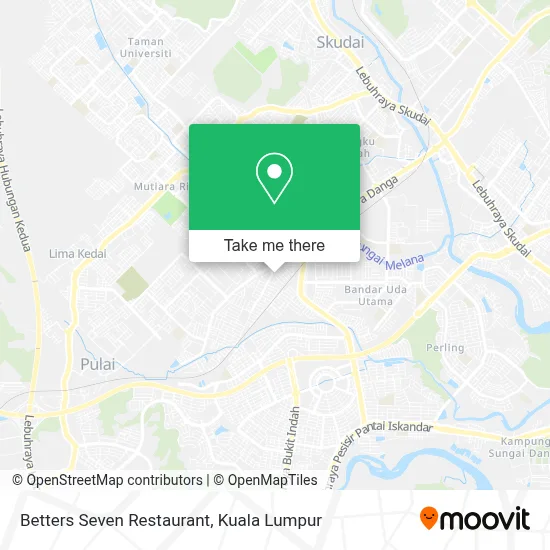 Betters Seven Restaurant map
