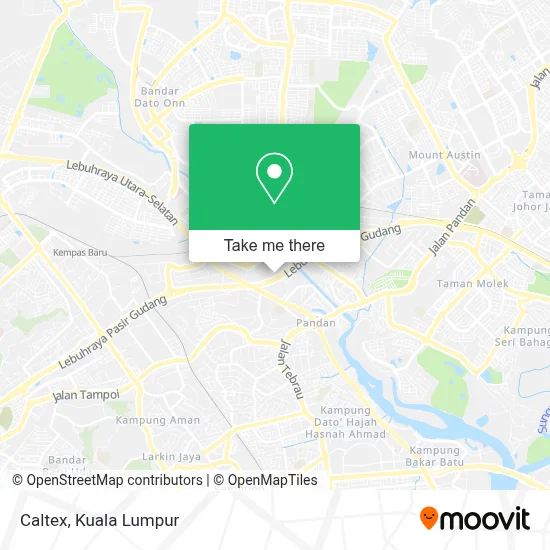 Caltex map
