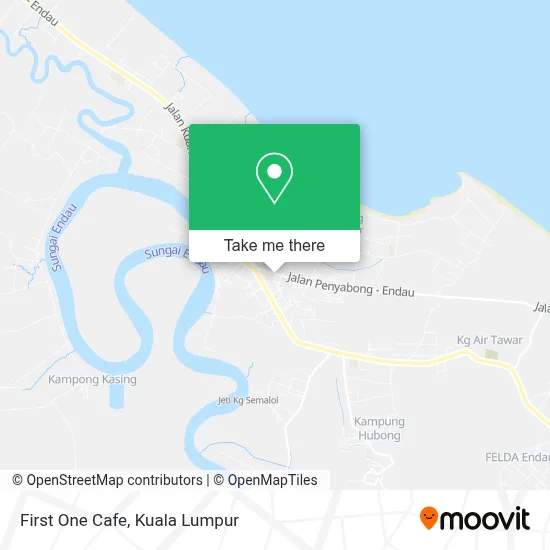 First One Cafe map