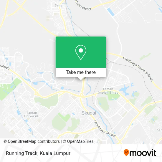 Running Track map