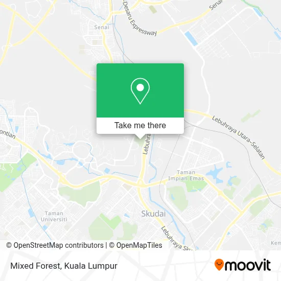 Mixed Forest map