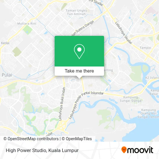 High Power Studio map