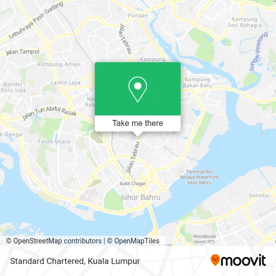 Standard Chartered map