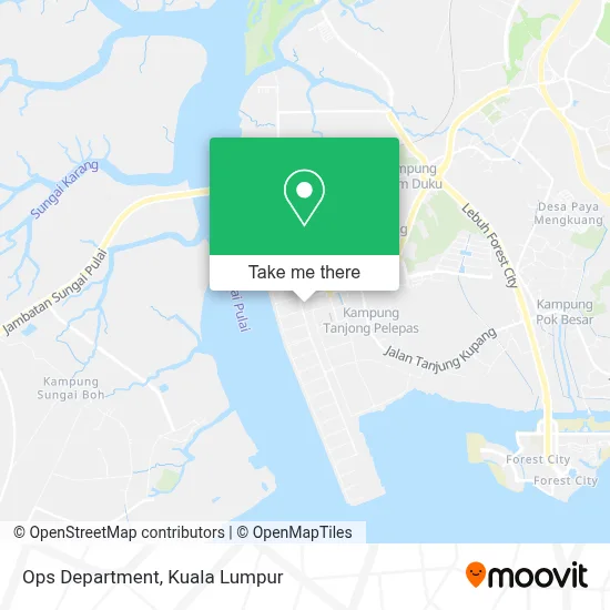 Ops Department map