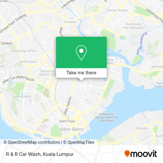R & R Car Wash map