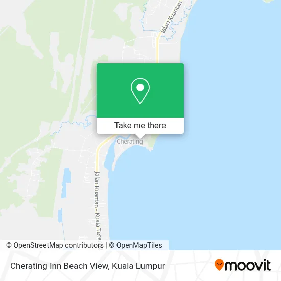 Cherating Inn Beach View map
