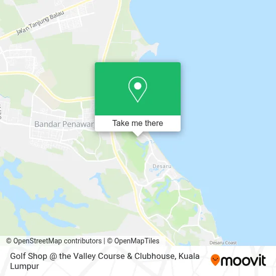 Golf Shop @ the Valley Course & Clubhouse map