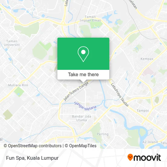 Fun Spa map