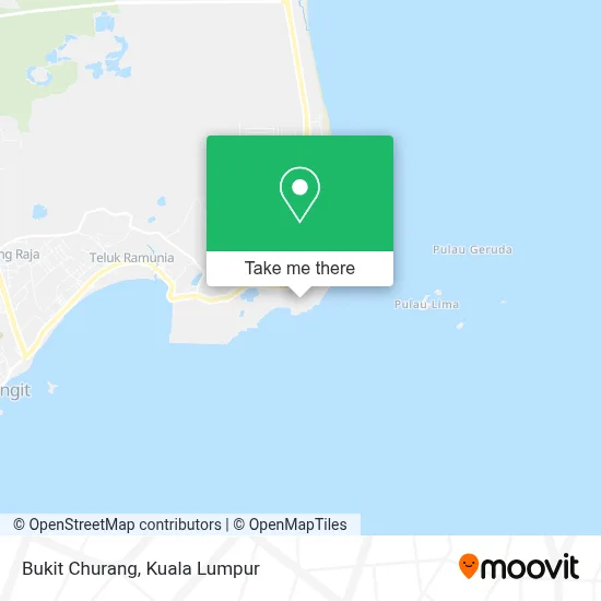 Bukit Churang map
