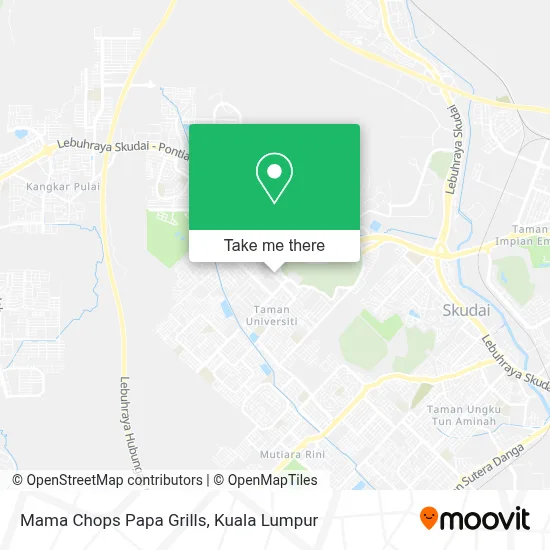 Mama Chops Papa Grills map
