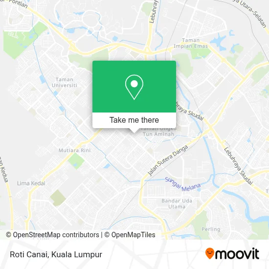 Roti Canai map