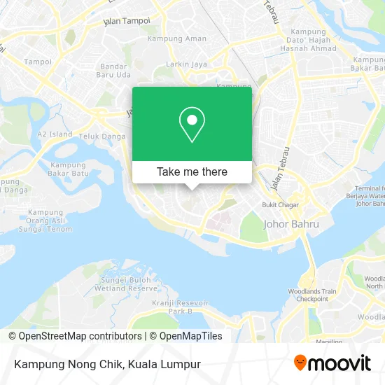 Kampung Nong Chik map