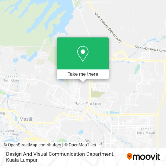 Design And Visual Communication Department map