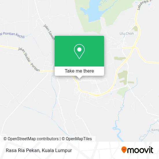 Rasa Ria Pekan map