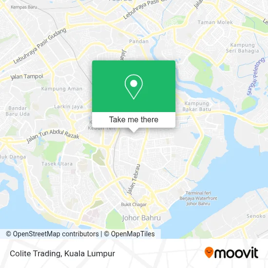 Colite Trading map