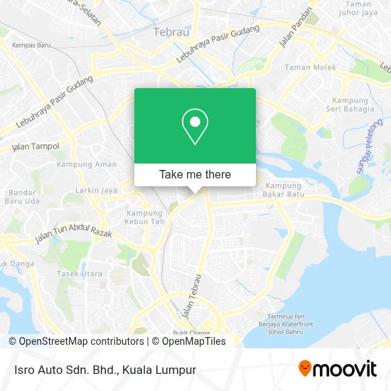 Isro Auto Sdn. Bhd. map