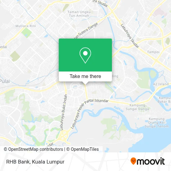 RHB Bank map