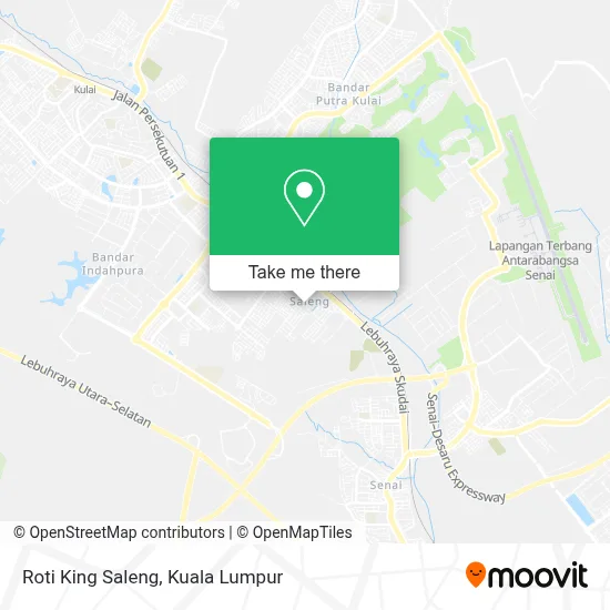 Roti King Saleng map