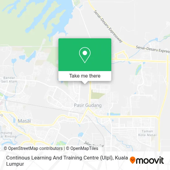Continous Learning And Training Centre (Ulpl) map