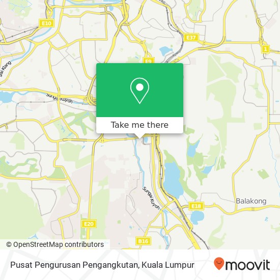 Pusat Pengurusan Pengangkutan map