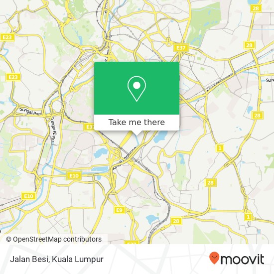 Jalan Besi map