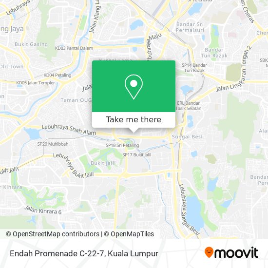 Endah Promenade C-22-7 map