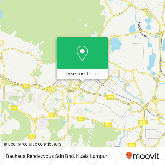 Bauhaus Rendezvous Sdn Bhd map