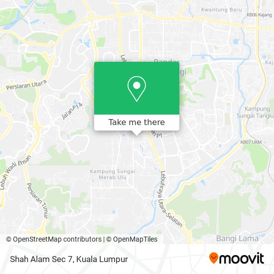 Peta Shah Alam Sec 7
