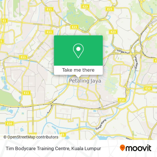 Tim Bodycare Training Centre map